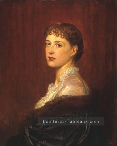 Mme Arthur Sassoon George Frederic Watts Peintures à l'huile